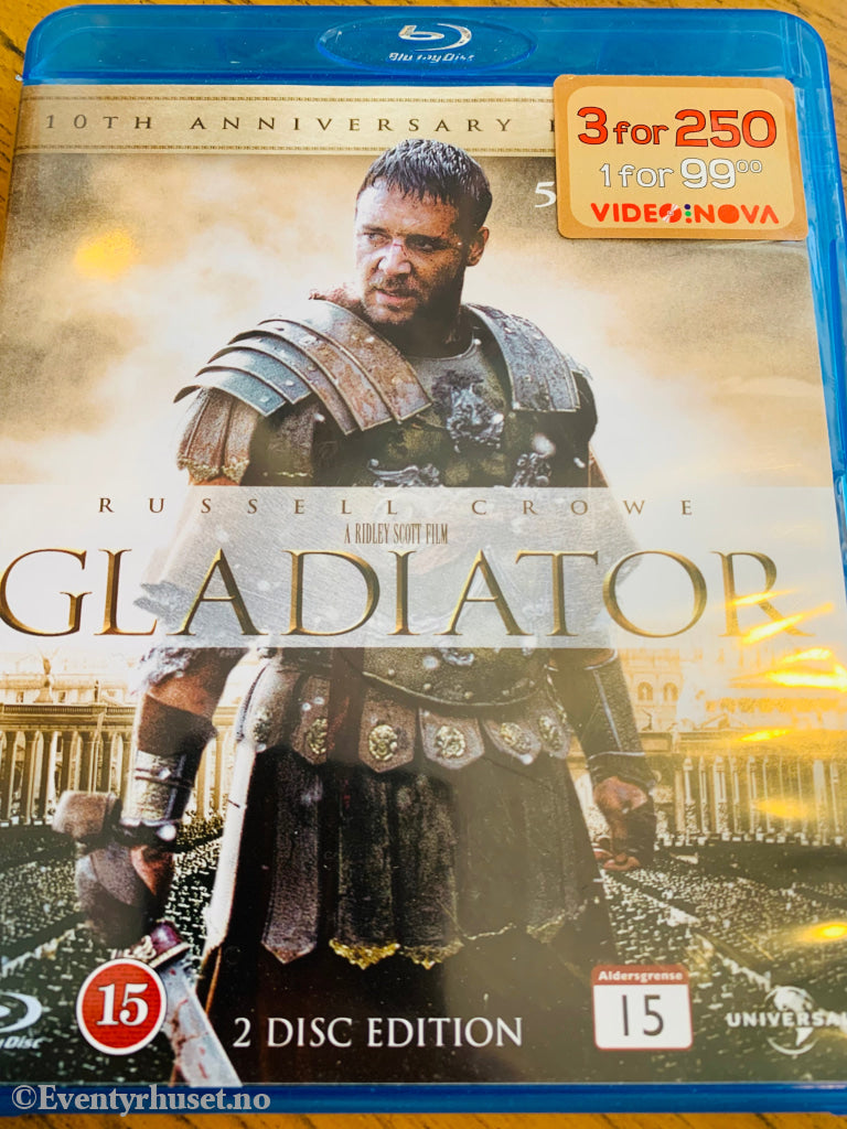 Gladiator. 2000. Blu-Ray. Blu-Ray Disc