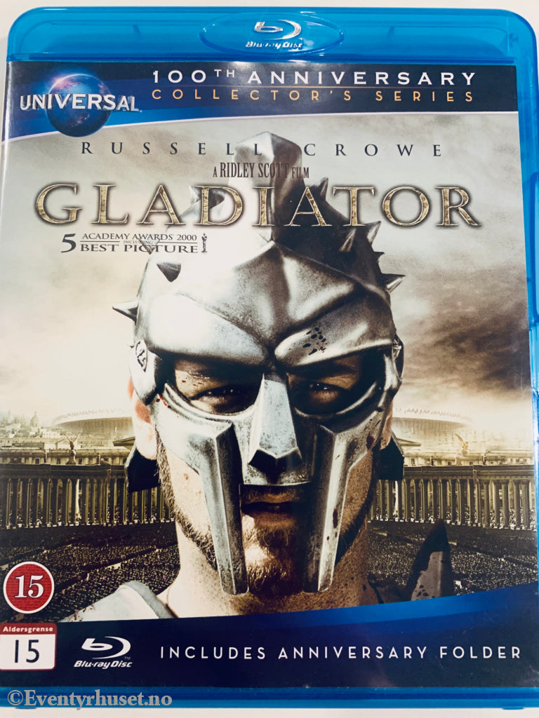 Gladiator Samlerutgave. 2000. Blu-Ray. Blu-Ray Disc