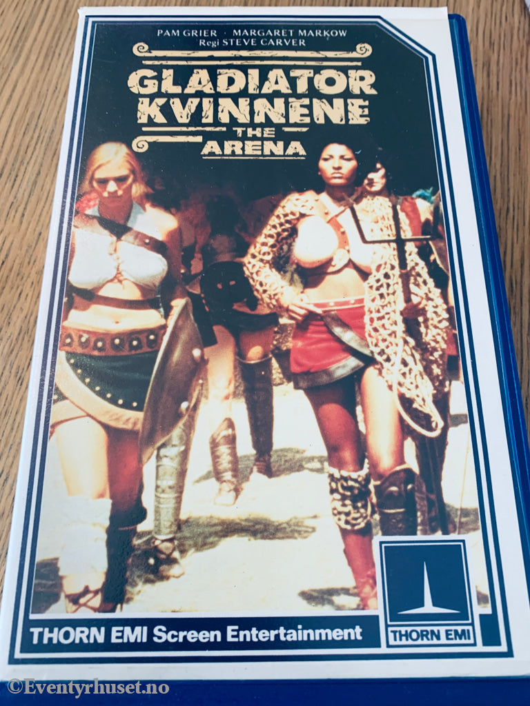 Gladiatorkvinnene (The Arena). 1973/82. VHS Big Box. VHS Big Box