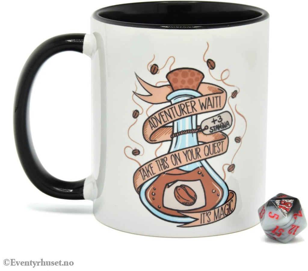 Glassstaff Gift Set Mug & Dice D20 Coffee Potion Home & Gifts