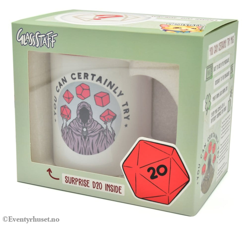Glassstaff Gift Set Mug & Dice D20 You can certainly try Home & Gifts