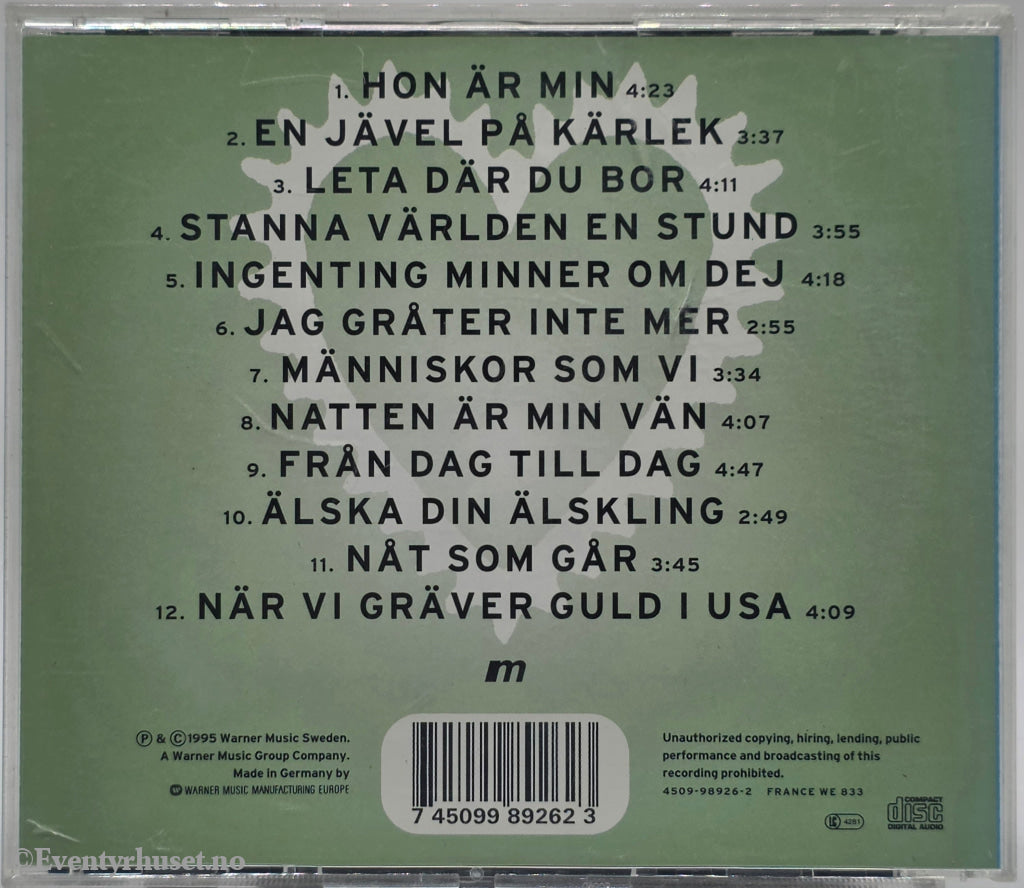 Glenmark Eriksson Strömstedt. 1995. Glenmark Eriksson Strömstedt. . CD.