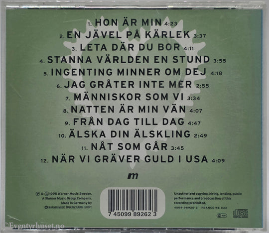 Glenmark Eriksson Strömstedt. 1995. Glenmark Eriksson Strömstedt. . CD.