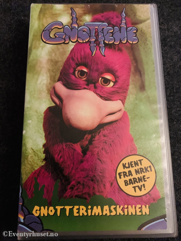 Gnottene - Gnotterimaskinen. 2002. Vhs. Vhs