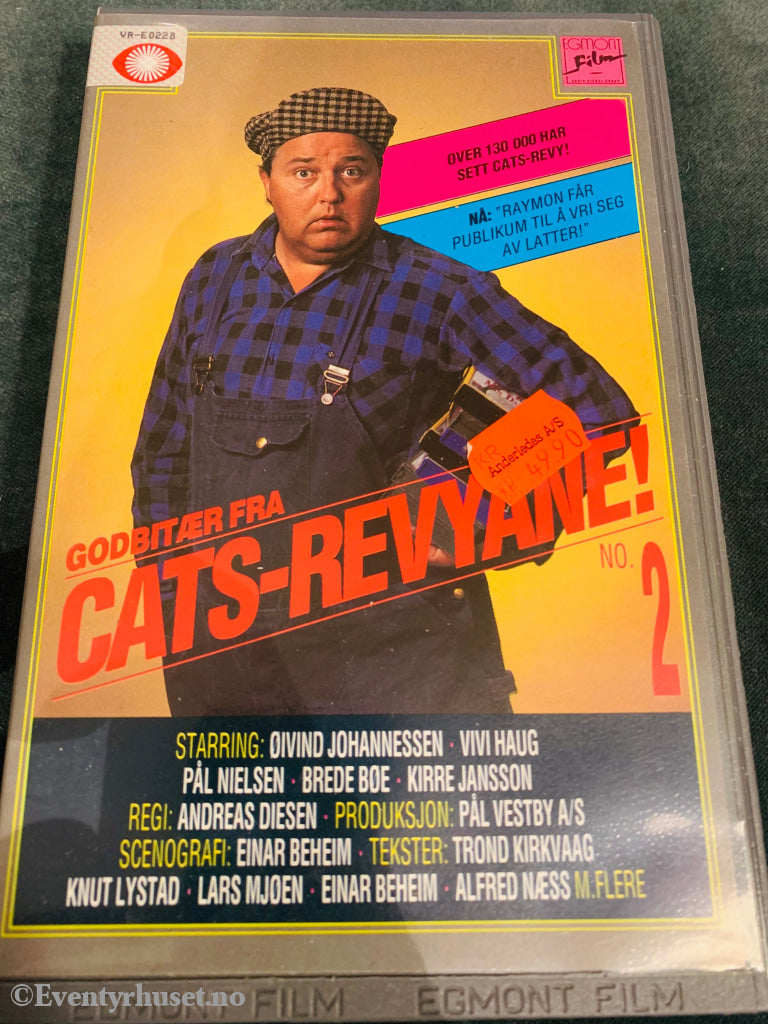 Go´bitær Fra Cats - Revyane! Vol. 2. 1991. Vhs Big Box.