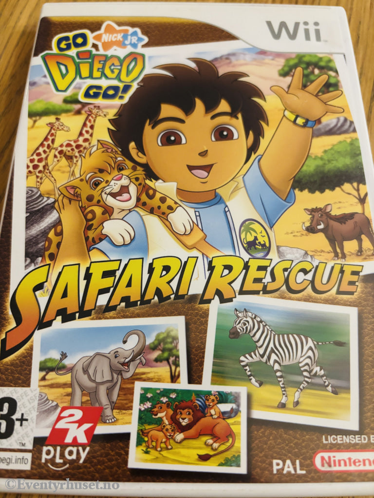 Go, Diego, Go! Safari Rescue . Nintendo Wii.