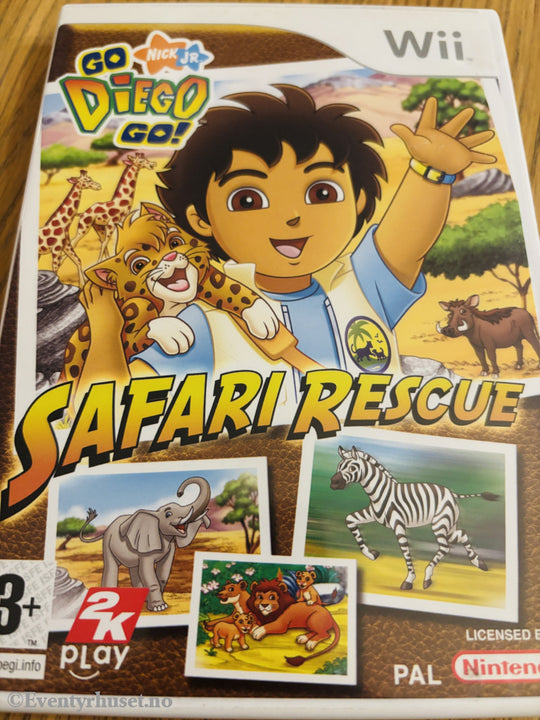 Go, Diego, Go! Safari Rescue . Nintendo Wii.