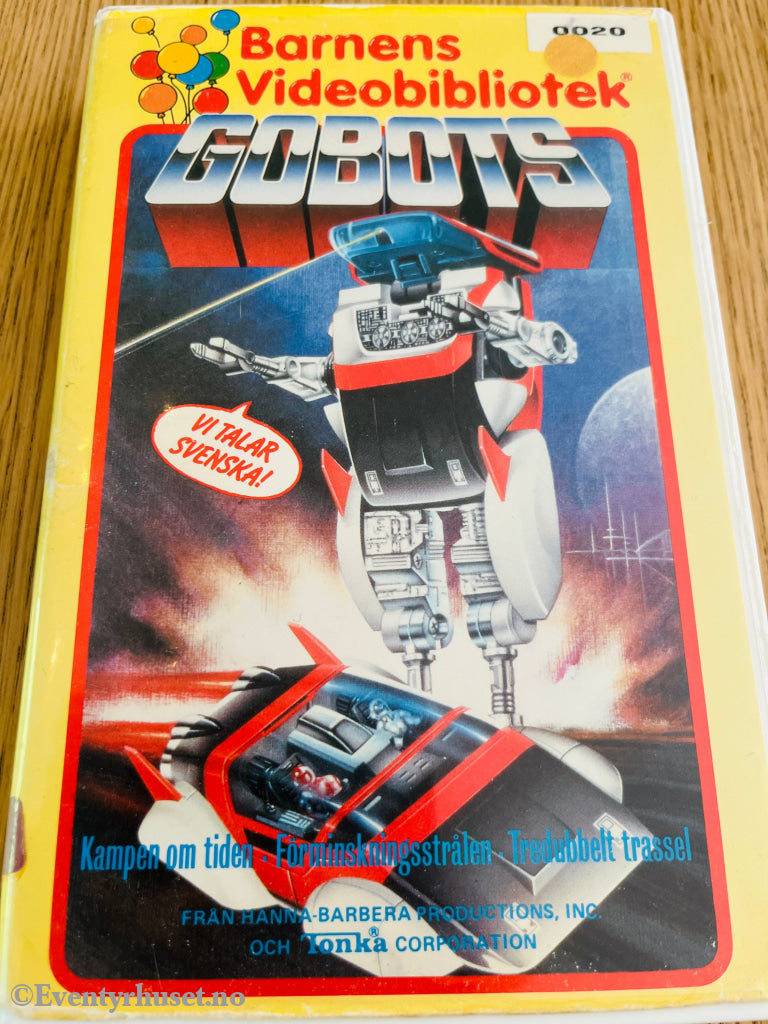 Gobots. Vol. 1. 1985/87. Vhs Big Box. Svensk Tale.