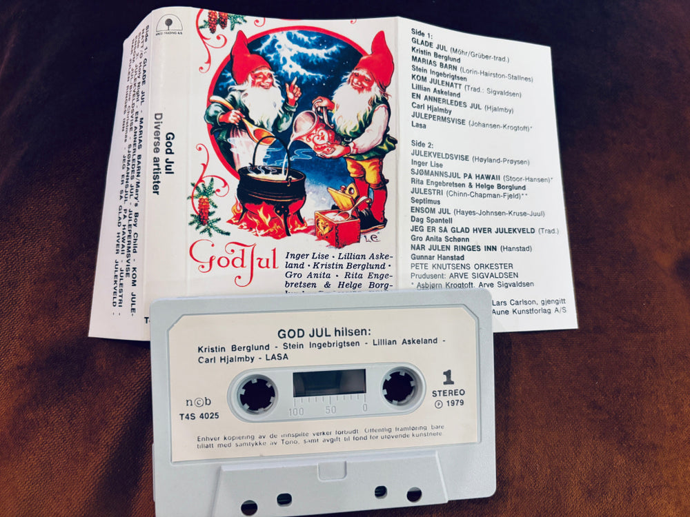 God Jul – Diverse artister. Kassett.