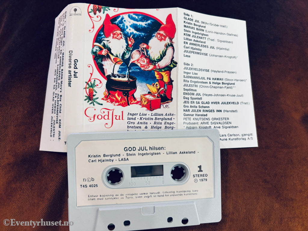 God Jul – Diverse artister. Kassett.