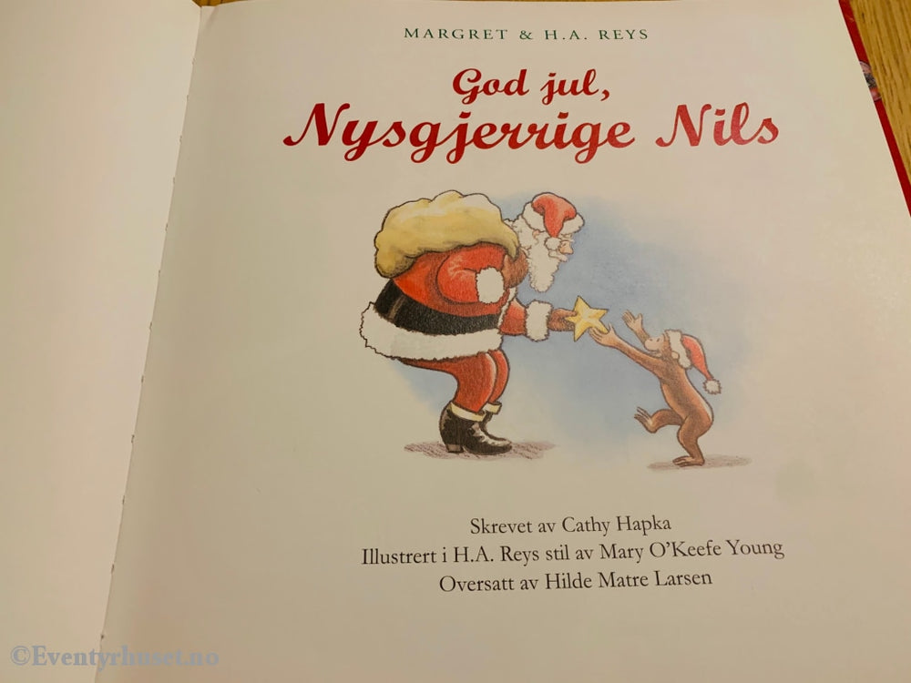 God Jul Nysgjerrige Nils (Nrk). Fortelling