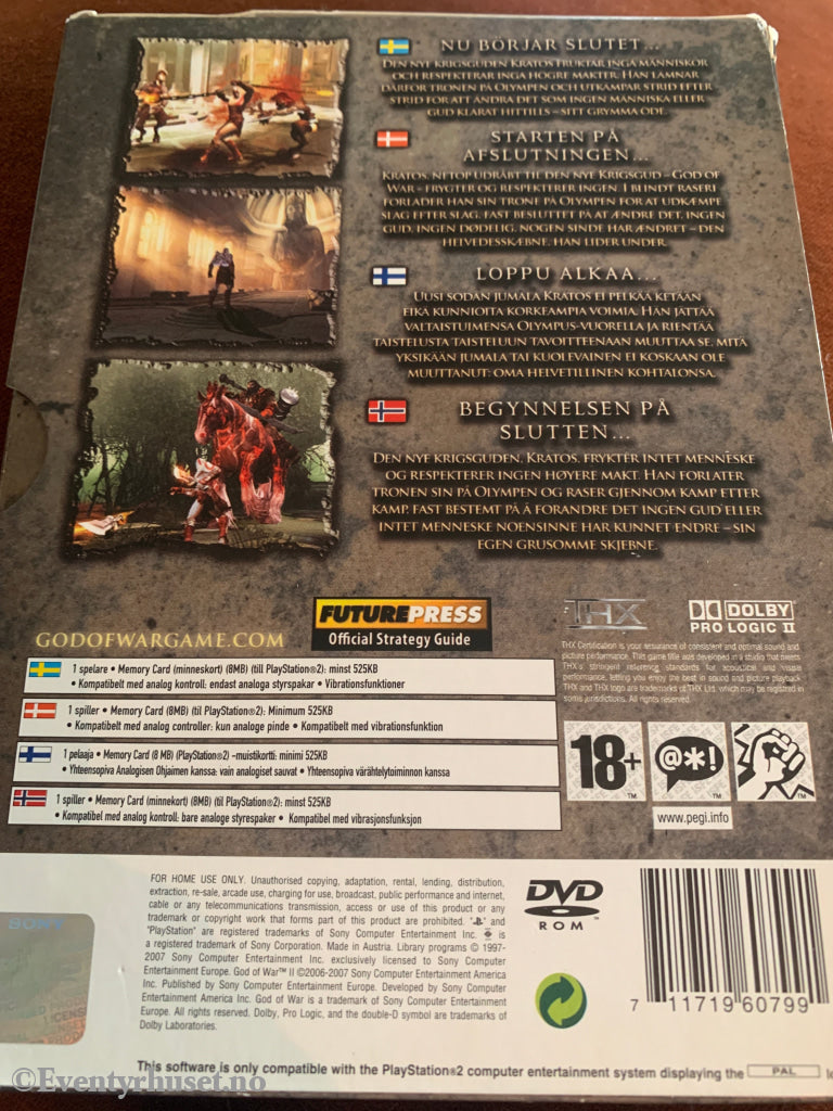 God of War II: Special Edition . PS2