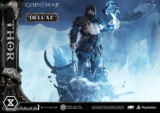 God of War: Ragnarök Real Elite Masterline Series Statue 1/3 Thor Deluxe Version 105 cm Collectibles