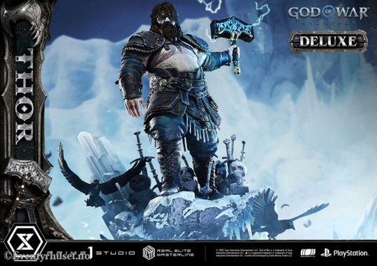 God of War: Ragnarök Real Elite Masterline Series Statue 1/3 Thor Deluxe Version 105 cm Collectibles