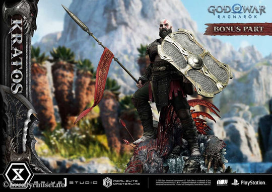 God of War: Ragnarok Real Elite Masterline Series Statue 1/3 Kratos Ultimate Bonus Version 95 cm Collectibles