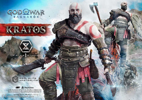 God of War: Ragnarok Real Elite Masterline Series Statue 1/3 Kratos Ultimate Version 95 cm Collectibles