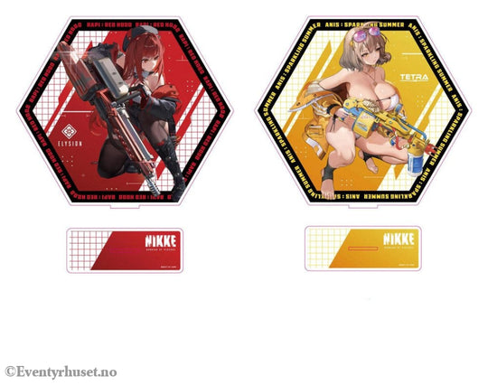 Goddess of Victory: Nikke Acrylic Stand PtZ Double-Sided Rapi: Red Hood/ Anis: Sparkling Summer 25 cm Manga & Anime