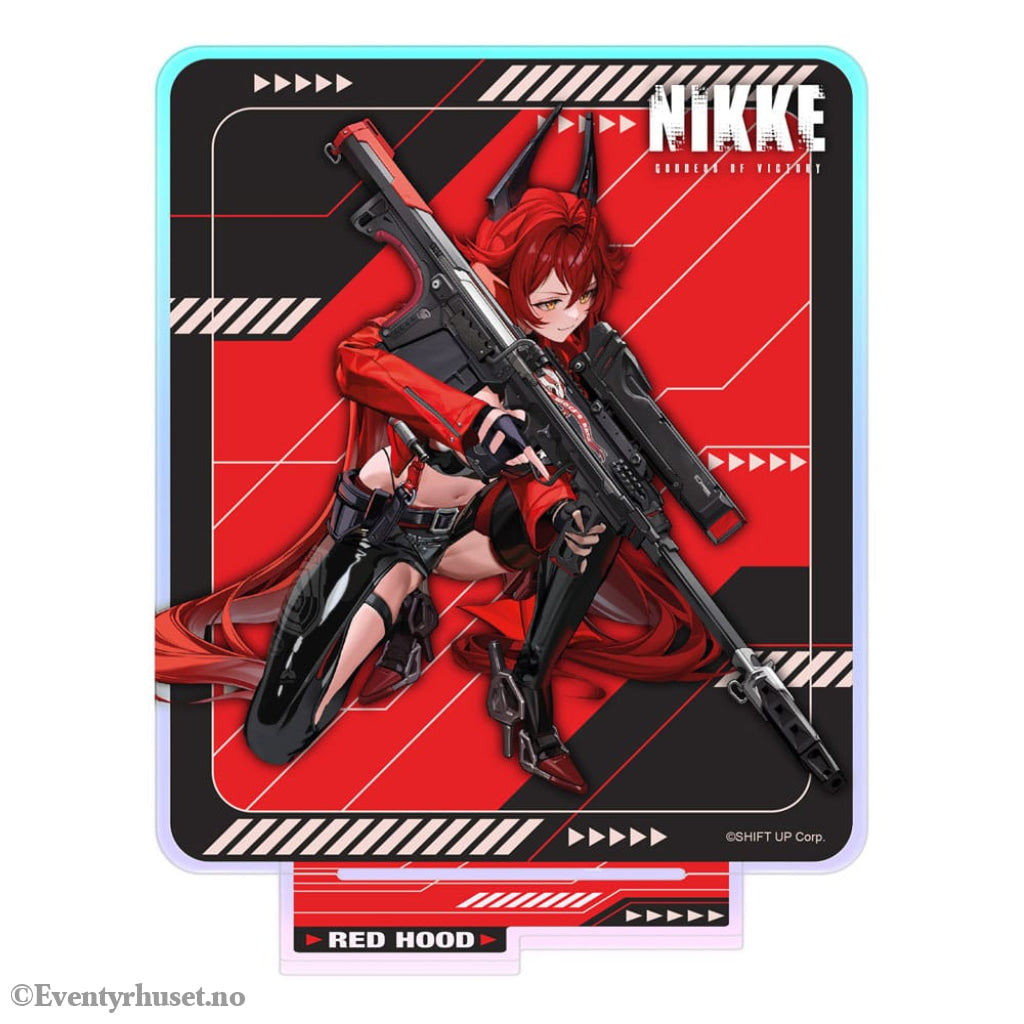 Goddess of Victory: Nikke Crouching Series Acrylic Stand Red Hood Holographic 14 cm Manga & Anime
