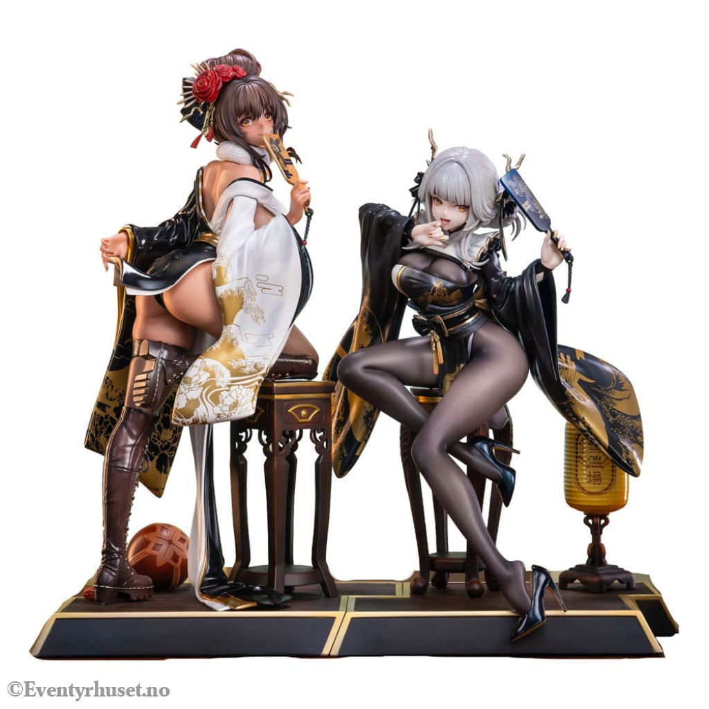 Goddess of Victory: Nikke PVC Statues 2-Pack 1/4 Blanc & Noir Manga & Anime