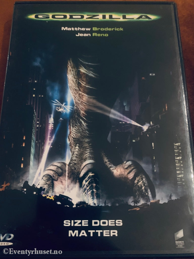 Godzilla. 1998. Dvd. Dvd
