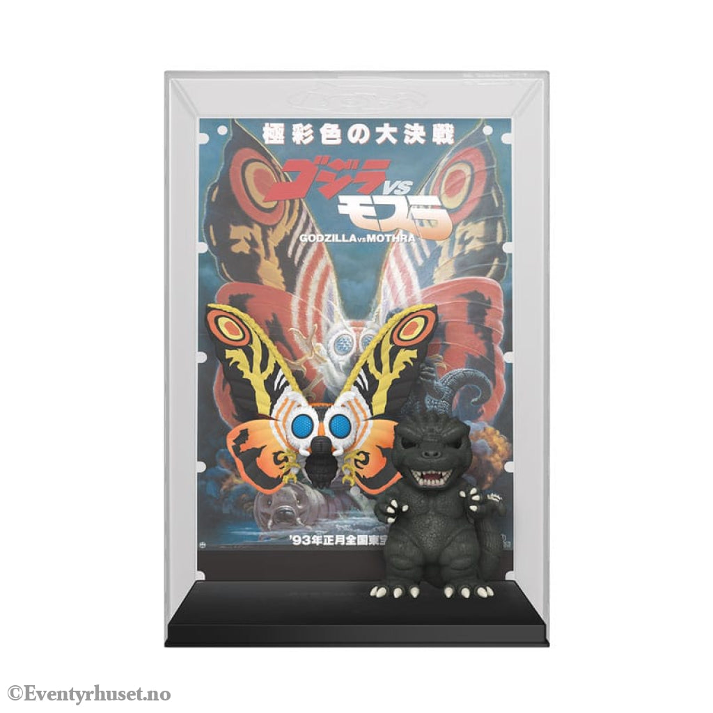 Godzilla 70th Anniversary POP! Movie Poster & Figure Godzilla vs Mothra 9 cm Home & Gifts