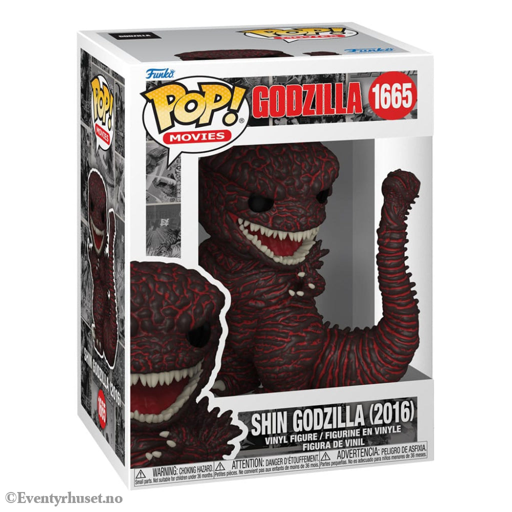 Godzilla 70th Anniversary POP! Movies Vinyl Figure Godzilla 2016 9 cm Collectibles