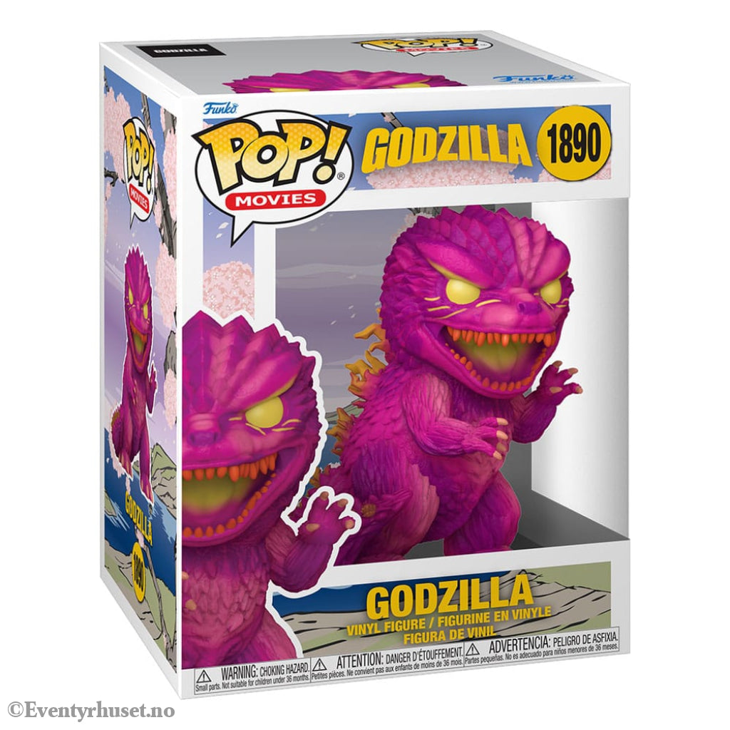 Godzilla Art Series POP! Movies Premium Vinyl Figure Pink Godzilla 9 cm Collectibles