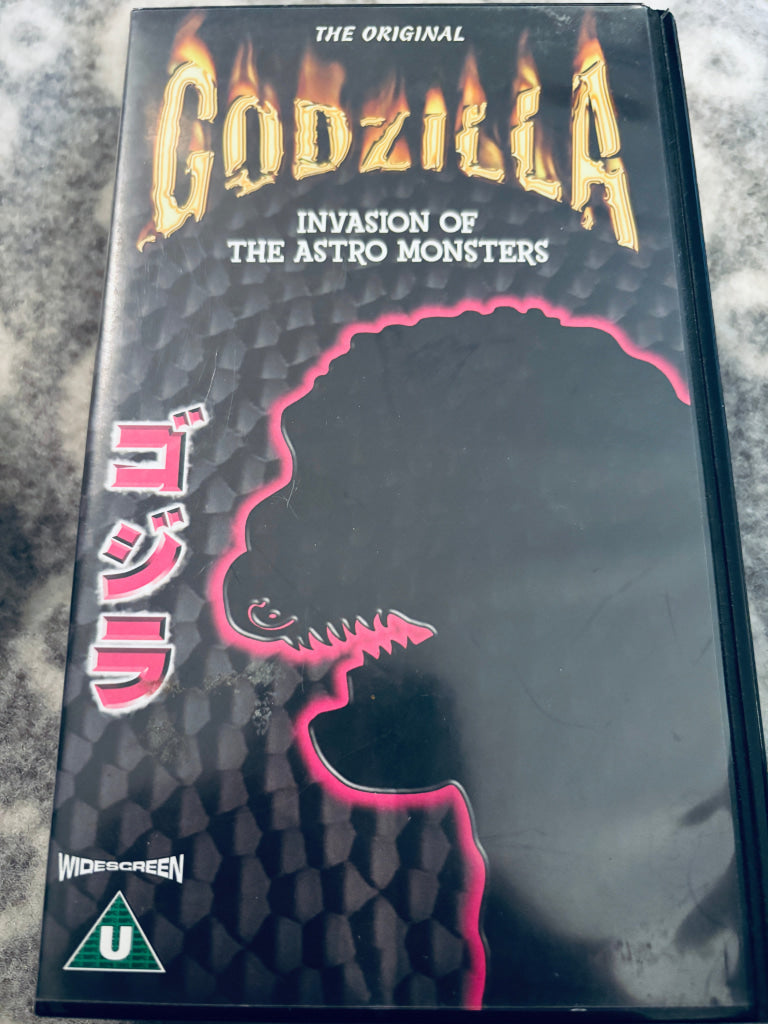Godzilla - Invasion of the Astro Monsters. 1965. VHS. VHS Big Box