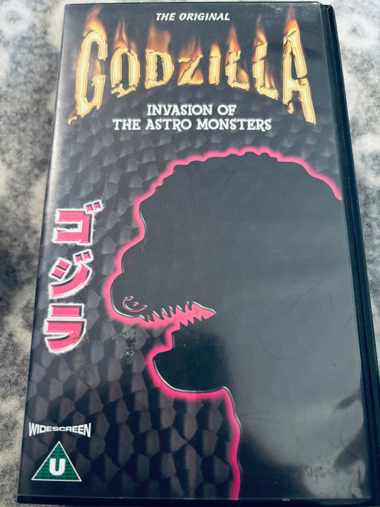 Godzilla - Invasion of the Astro Monsters. 1965. VHS. VHS Big Box