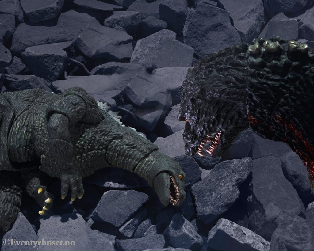 Godzilla vs. Destroyah S.H.MonsterArts Action Figure Godzilla Jr & Destoroyah Evolution Set Manga & Anime