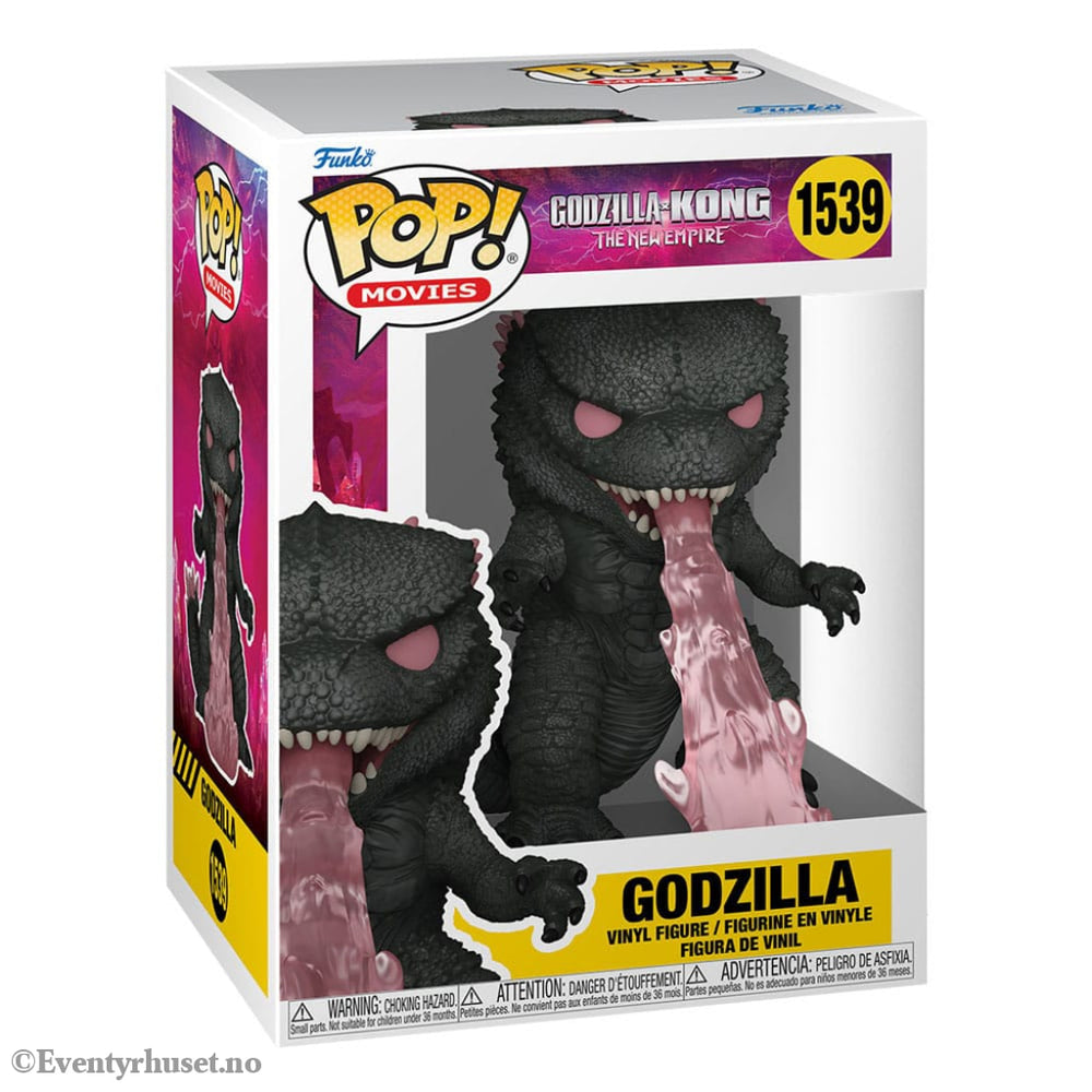 Godzilla vs. Kong 2 POP! Movies Vinyl Figure Godzilla w/Heat-Ray 9 cm Collectibles