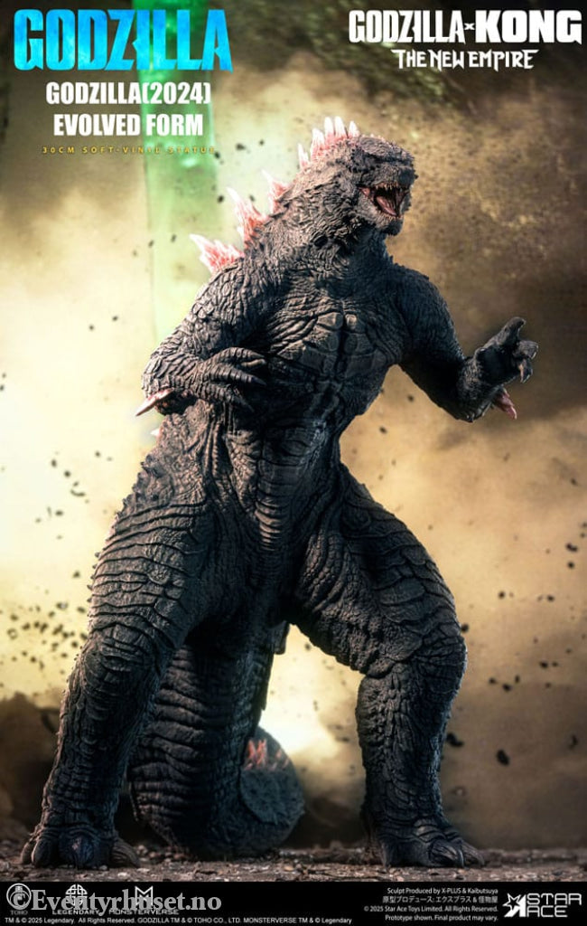 Godzilla vs. Kong: The New Empire Soft Vinyl Statue Godzilla (2024) Evolved Deluxe Version 30 cm Collectibles