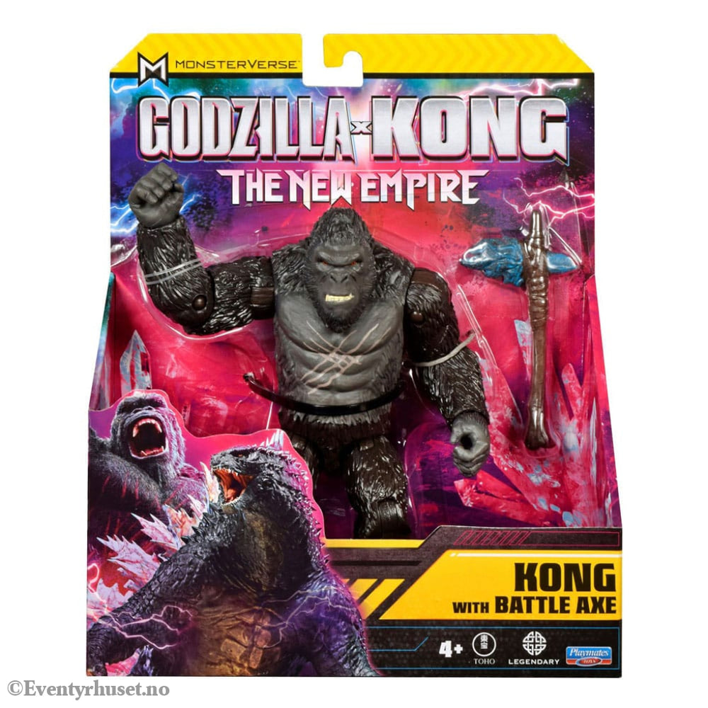 Godzilla x Kong: The New Empire Action Figure Kong with Battle Axe 15 cm Toys