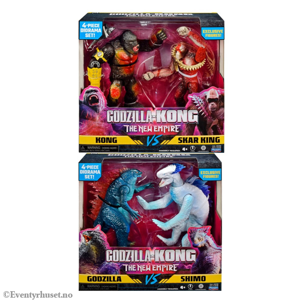 Godzilla x Kong The new Empire Action Figures 15 cm Assortment (4) Toys