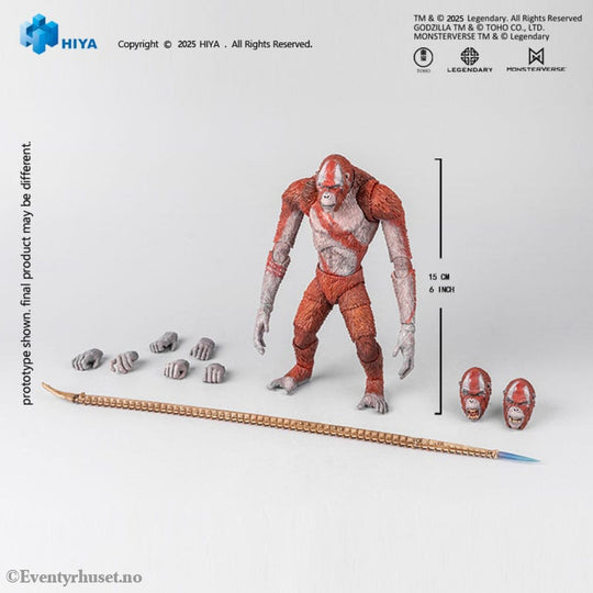 Godzilla x Kong The New Empire Exquisite Basic Action Figure Skar King 15 cm Toys