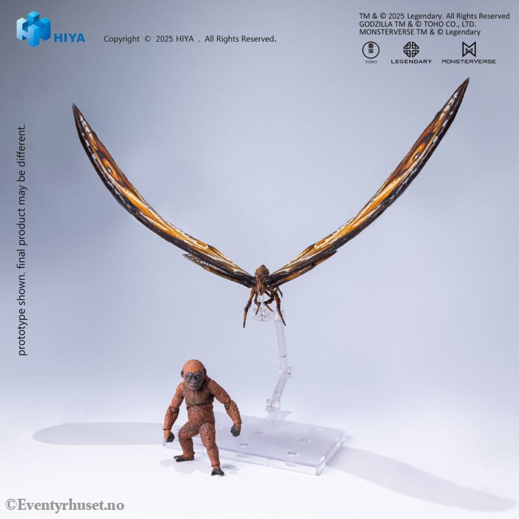 Godzilla x Kong: The New Empire Exquisite Basic Series Action Figure Mothra Premium Set Toys