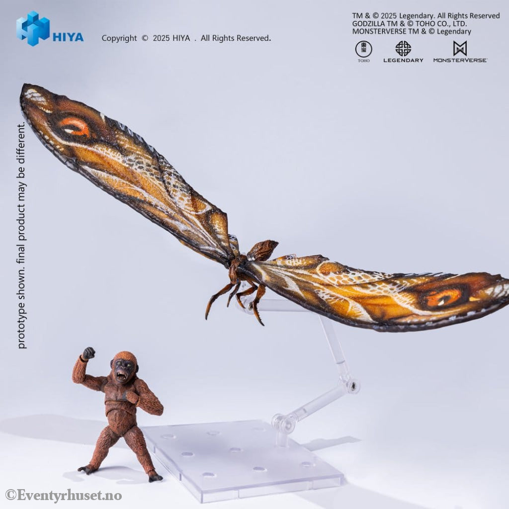 Godzilla x Kong: The New Empire Exquisite Basic Series Action Figure Mothra Premium Set Toys