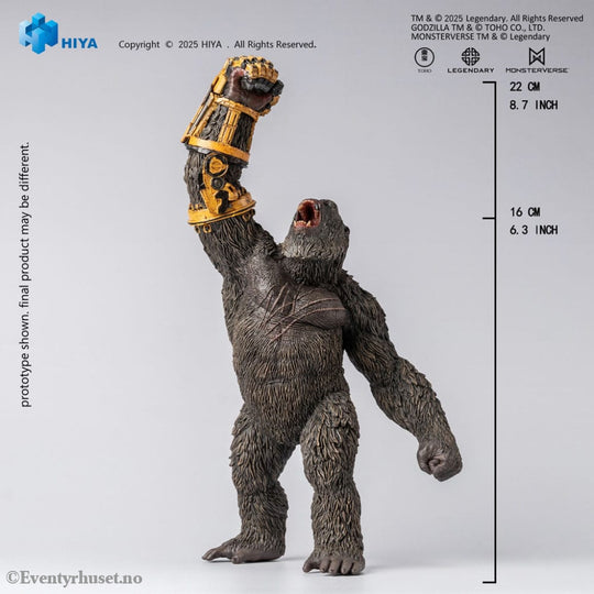 Godzilla x Kong The New Empire Stylist Series PVC Statue Kong B.E.A.S.T. Glove Version 22 cm Toys