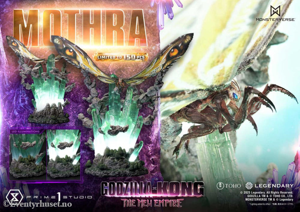 Godzilla x Kong: The New Empire Ultimate Diorama Masterline Series Statue Mothra Bonus Version 113 cm Manga & Anime