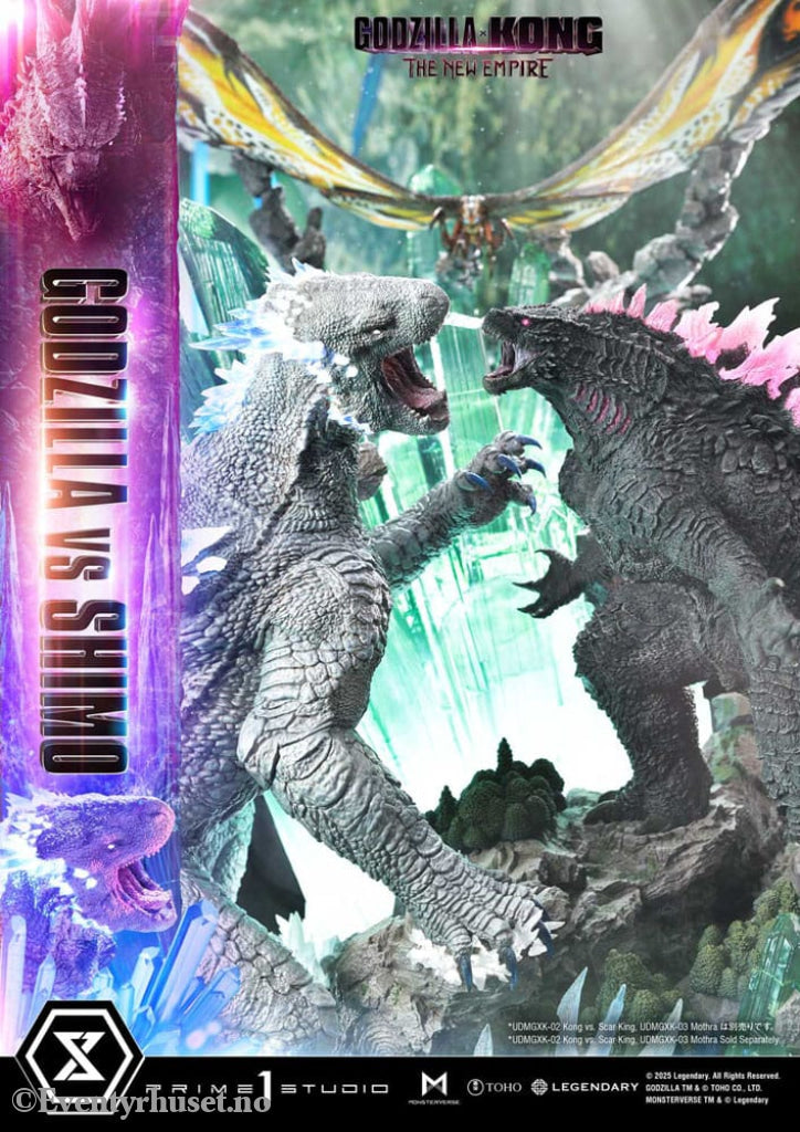 Godzilla x Kong: The New Empire Ultimate Diorama Masterline Series Statue Godzilla vs Shimo 86 cm Manga & Anime
