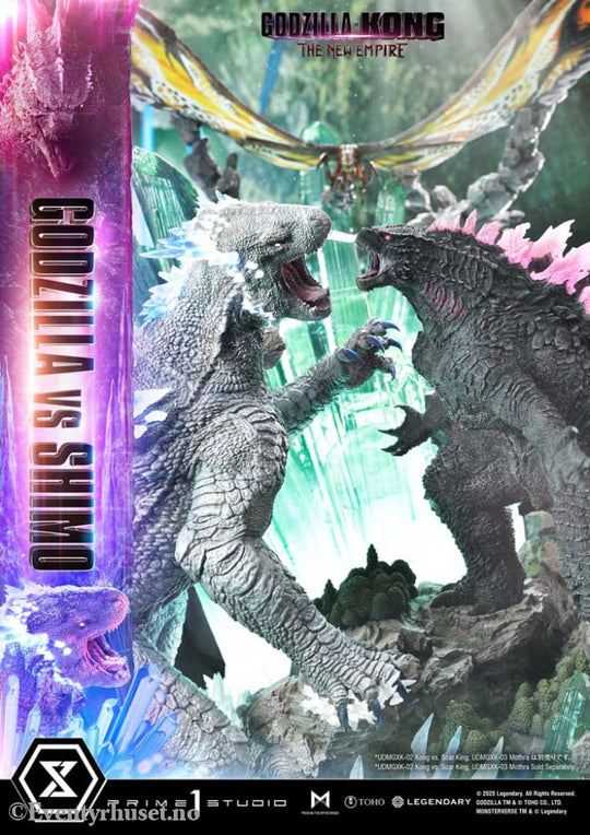 Godzilla x Kong: The New Empire Ultimate Diorama Masterline Series Statue Godzilla vs Shimo 86 cm Manga & Anime