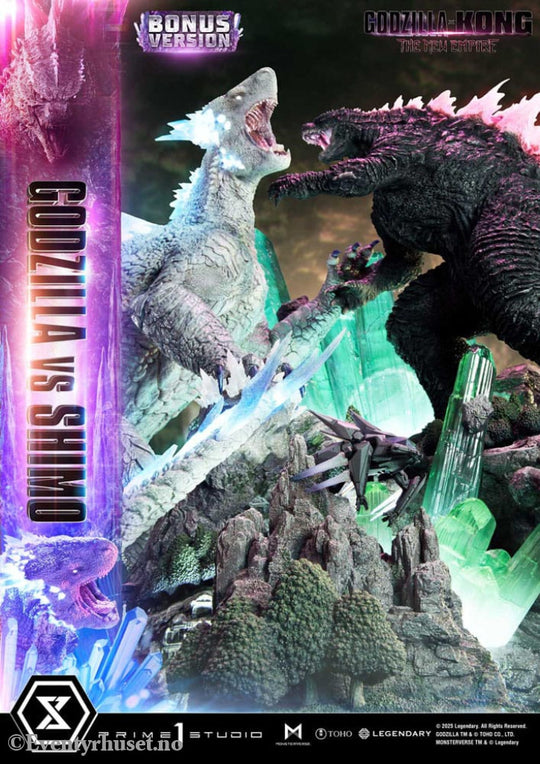 Godzilla x Kong: The New Empire Ultimate Diorama Masterline Series Statue Godzilla vs Shimo Bonus Version 86 cm Manga &
