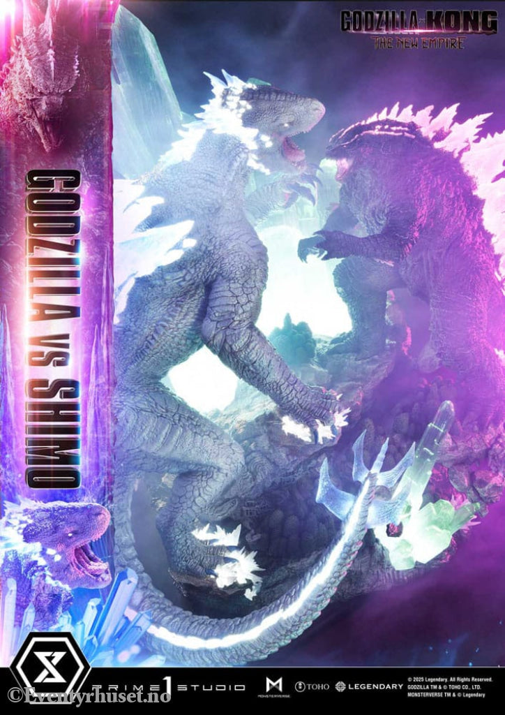 Godzilla x Kong: The New Empire Ultimate Diorama Masterline Series Statue Godzilla vs Shimo Bonus Version 86 cm Manga &