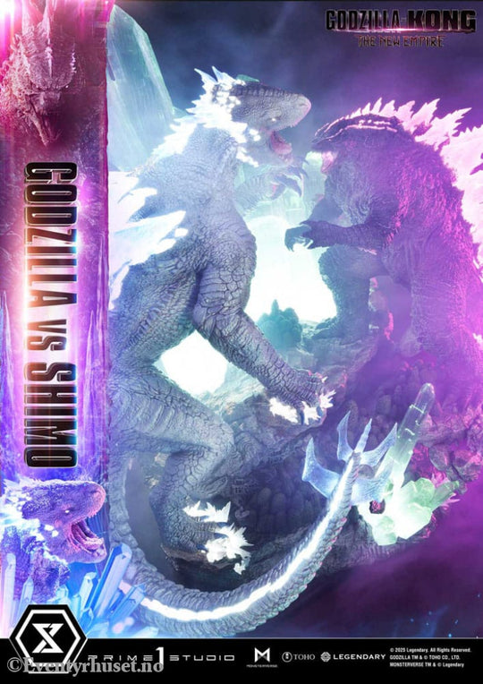 Godzilla x Kong: The New Empire Ultimate Diorama Masterline Series Statue Godzilla vs Shimo Bonus Version 86 cm Manga &