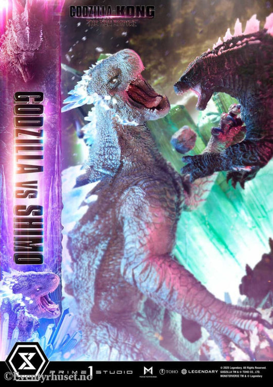 Godzilla x Kong: The New Empire Ultimate Diorama Masterline Series Statue Godzilla vs Shimo Bonus Version 86 cm Manga &