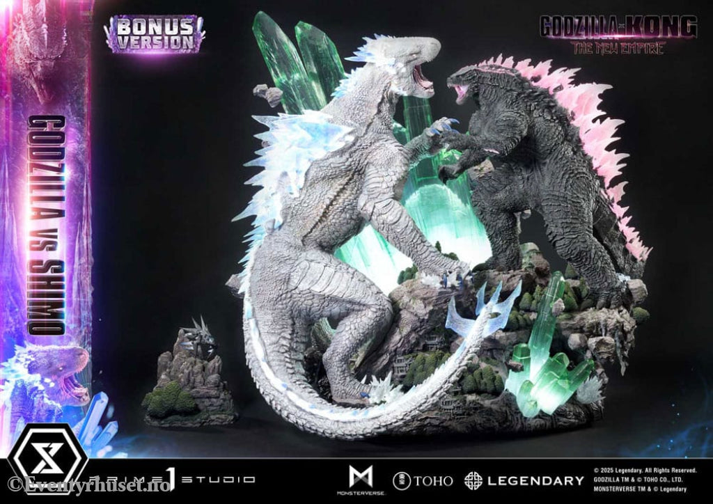 Godzilla x Kong: The New Empire Ultimate Diorama Masterline Series Statue Godzilla vs Shimo Bonus Version 86 cm Manga &