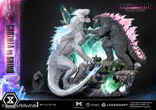 Godzilla x Kong: The New Empire Ultimate Diorama Masterline Series Statue Godzilla vs Shimo Bonus Version 86 cm Manga &