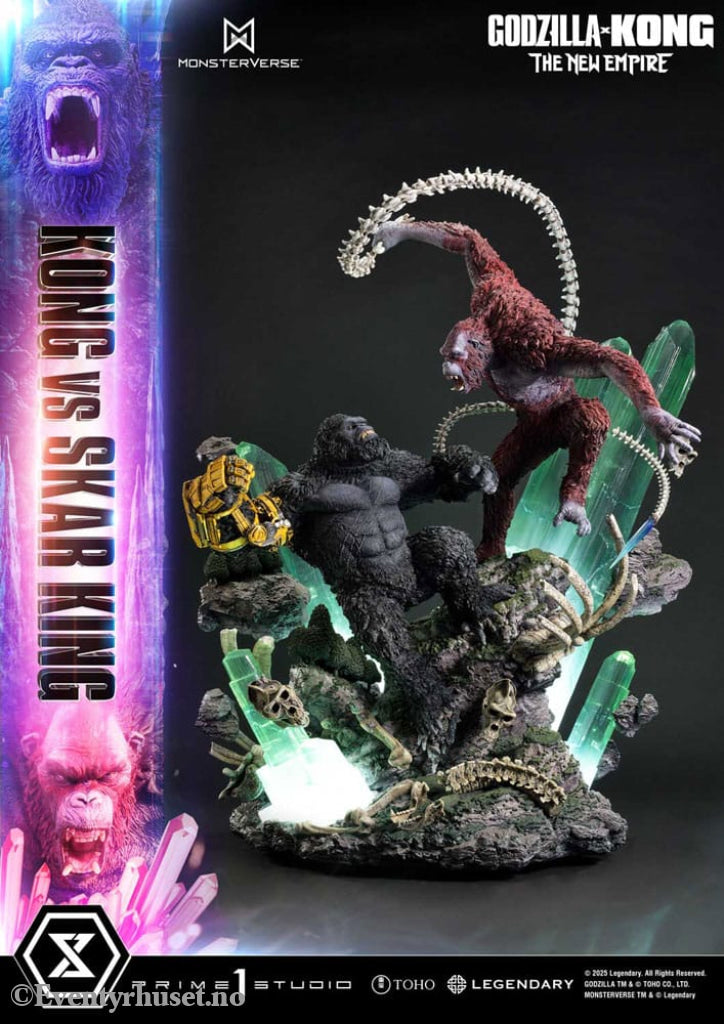 Godzilla x Kong: The New Empire Ultimate Diorama Masterline Series Statue Kong vs Skar King 104 cm Manga & Anime