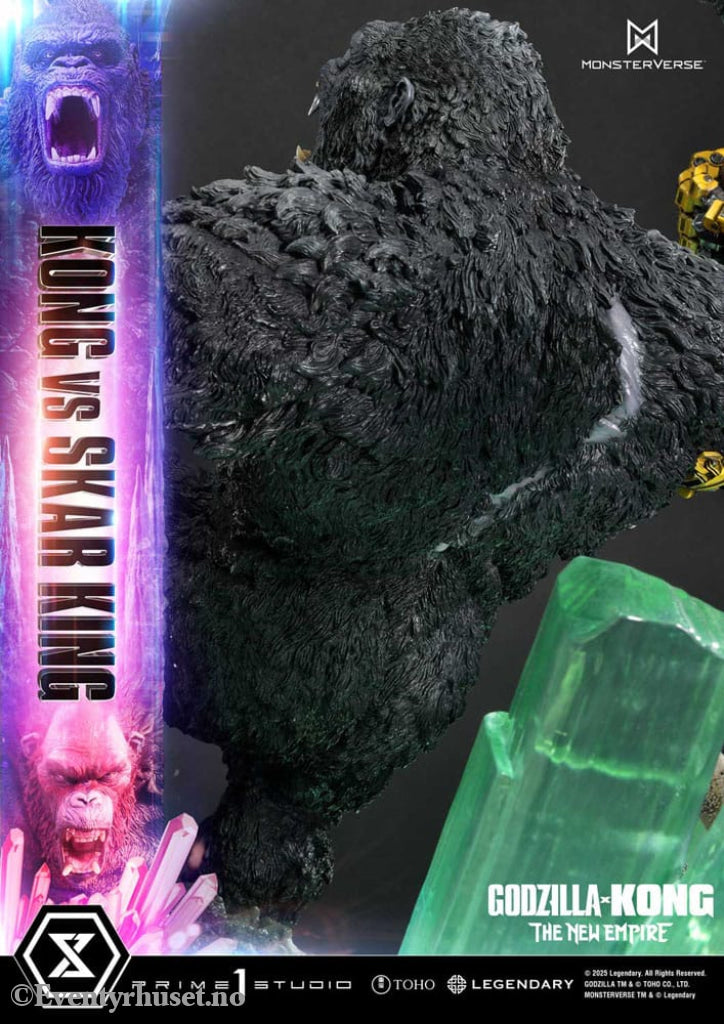 Godzilla x Kong: The New Empire Ultimate Diorama Masterline Series Statue Kong vs Skar King 104 cm Manga & Anime