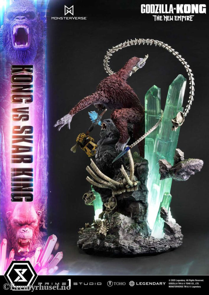 Godzilla x Kong: The New Empire Ultimate Diorama Masterline Series Statue Kong vs Skar King 104 cm Manga & Anime